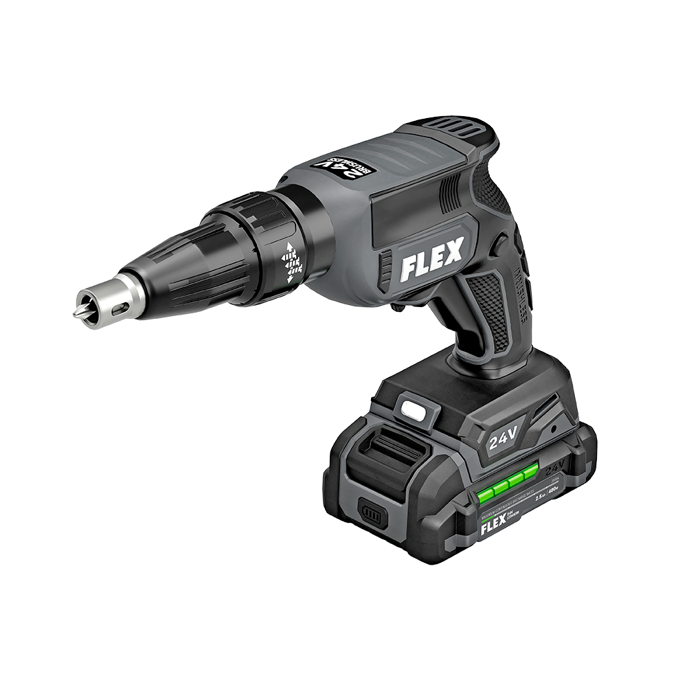 Brushless drywall hotsell screw gun kit