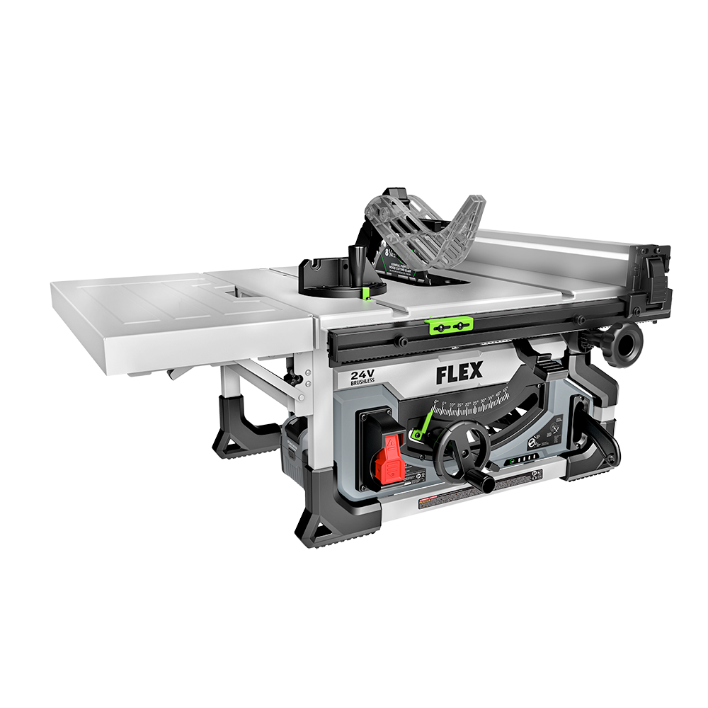 Brushless table saw shop